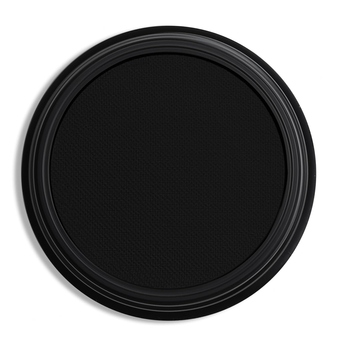 FIVEFULU Single Black Eyeshadow, Pressed Powder Matte Eye-Shadow Palette Make-up, Blendable Long Lasting High Pigment Black Eye Makeup Halloween Eye Paint & Face Body Paint
