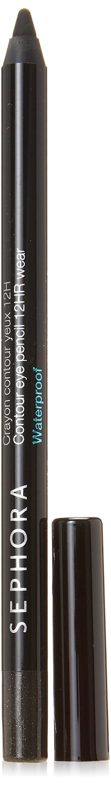 SEPHORA COLLECTION Contour Eye Pencil 12hr Wear Waterproof Sephora 0.04 Oz 02 Clubbing Stilettos - Black