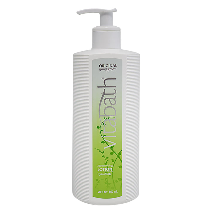 Vitabath Original Spring Green Moisturizing Body Lotion - Pine, Rosewood, Patchouli, Aloe & Shea Butter - Cruelty-Free, Paraben-Free - 20 oz