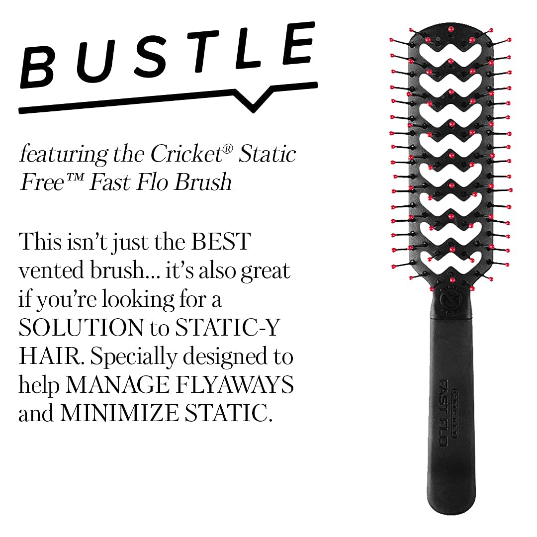 Cricket Static Free Fast Flo Hair Brush