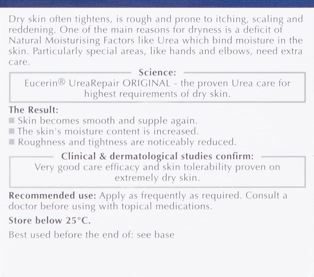 Eucerin Dry Skin Replenishing Cream - 5% Urea 75ml