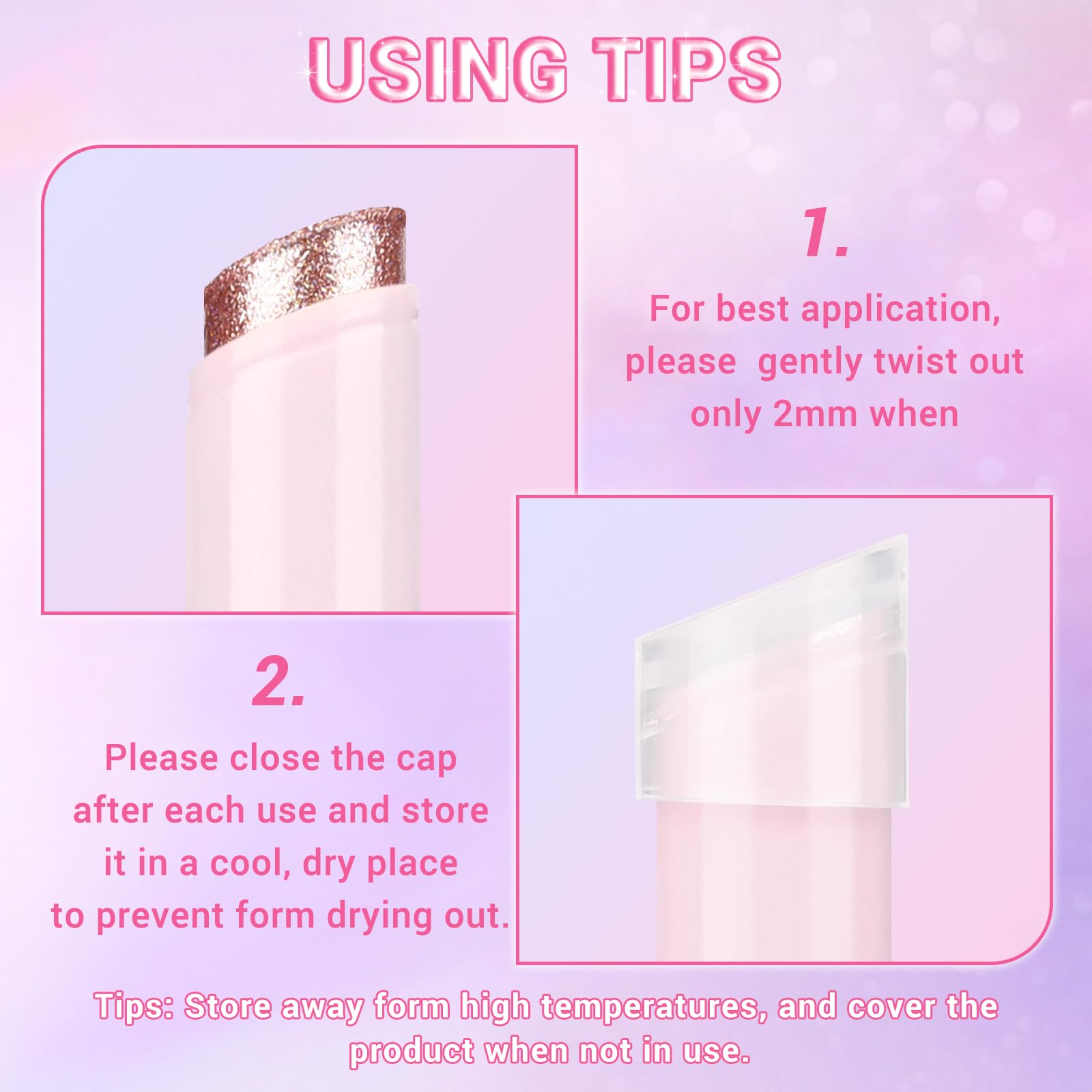 Crystal Jelly Glaze Stick Eyeshadow Stick, Hydrating Jelly Shimmer Eye Shadow Crayon, Lightweight Eye Brightener Makeup Glitter Eye Shadow (AURA BLITZ, 02 AURA BLITZ)