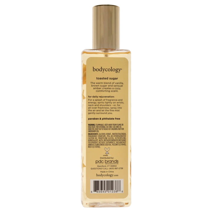 Bodycology Toasted Sugar Fragrance Mist for Women, 8 Fl Oz (455004008)
