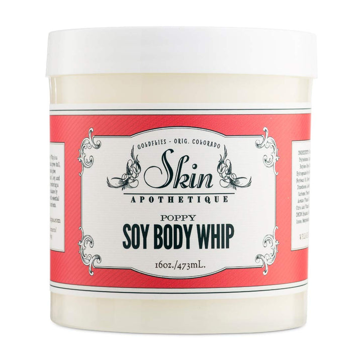 Skin An Apothecary Soy Body Whip, 16 Oz, Poppy