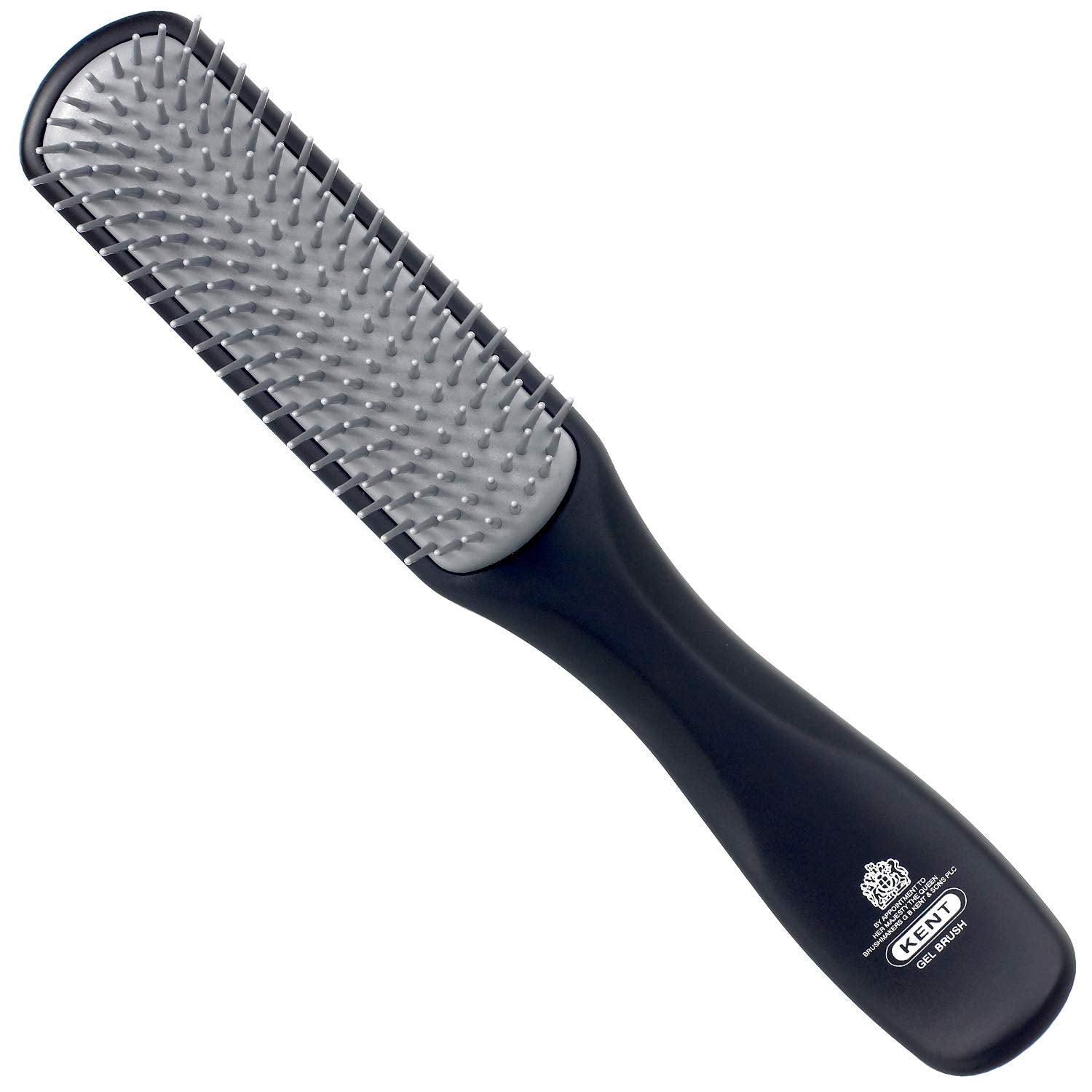 Kent Styler Brush for Thick and Short to Medium Hair for Unisex, Black