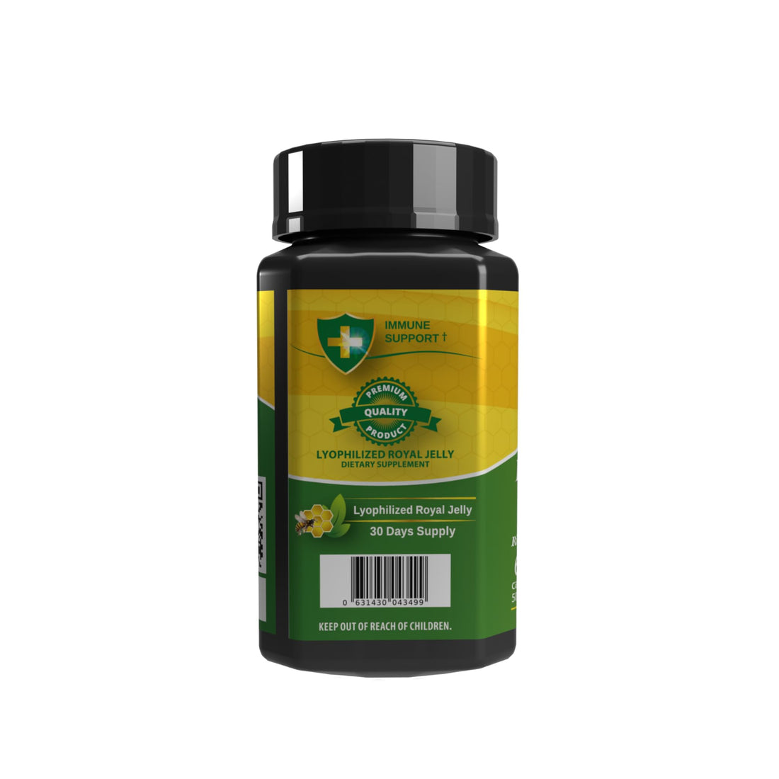 Pure Royal Jelly - 15mg 10-HDA - Magnesium 300mg - Brain Fuel - Super Antioxidant - Immune and Cognitive System Support - Enhance Your Brain Functions