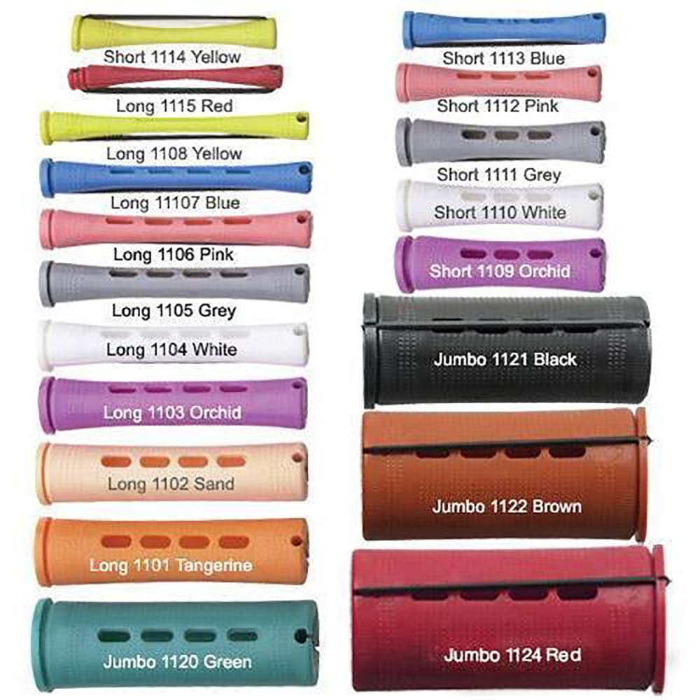 3 Packs Of Annie Cold Wave Rods Long #1106 (12 Pieces Per Pack)