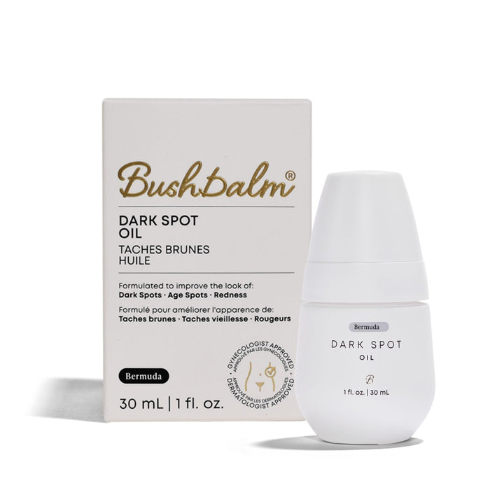 Bushbalm Dark Spot Oil - Improve Appearance of Dark Spots, Ingrown Hair All Over Body, soothe, Rejuvenate and Nourish, Bermuda Oil - 30ml