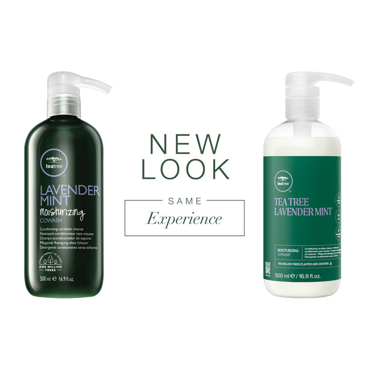 Tea Tree Lavender Mint Moisturizing Cowash, Cleansing Conditioner, For Coarse, Curly + Dry Hair, 16.9 fl. oz.