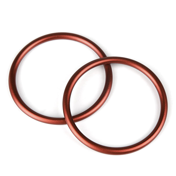 Accmor Aluminum Baby Sling Ring 3 inches for Baby Wrap Carrier - Dark Brown