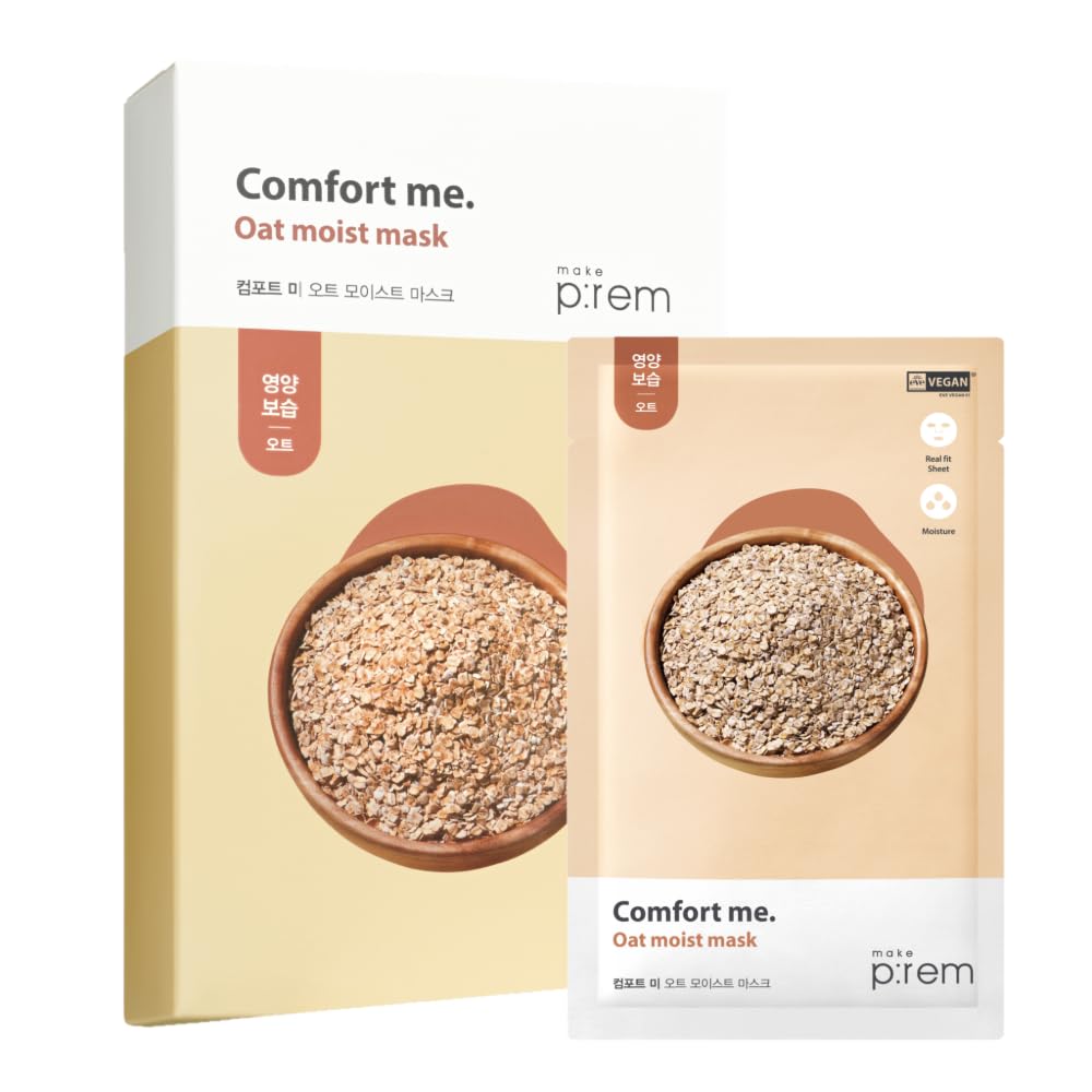 MAKE P:REM Comfort Me. Oat Moist Mask