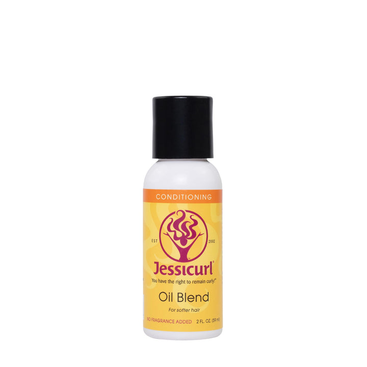 Jessicurl Oil Blend for Softer Hair, Citrus Fragrance Free, 2 Fluid Ounce