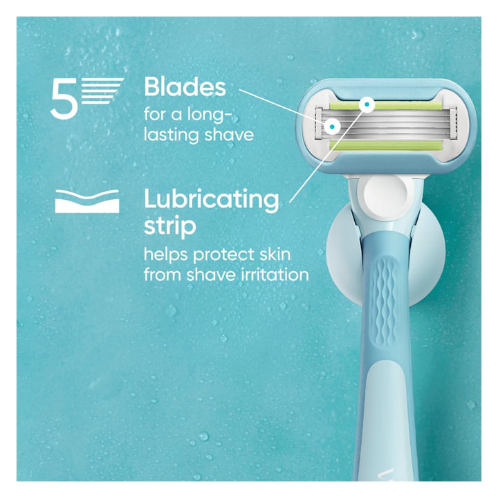 Gillette Venus Extra Smooth Womens Razor Blade Refills, 6 Count, Designed for a Close, Smooth Shave