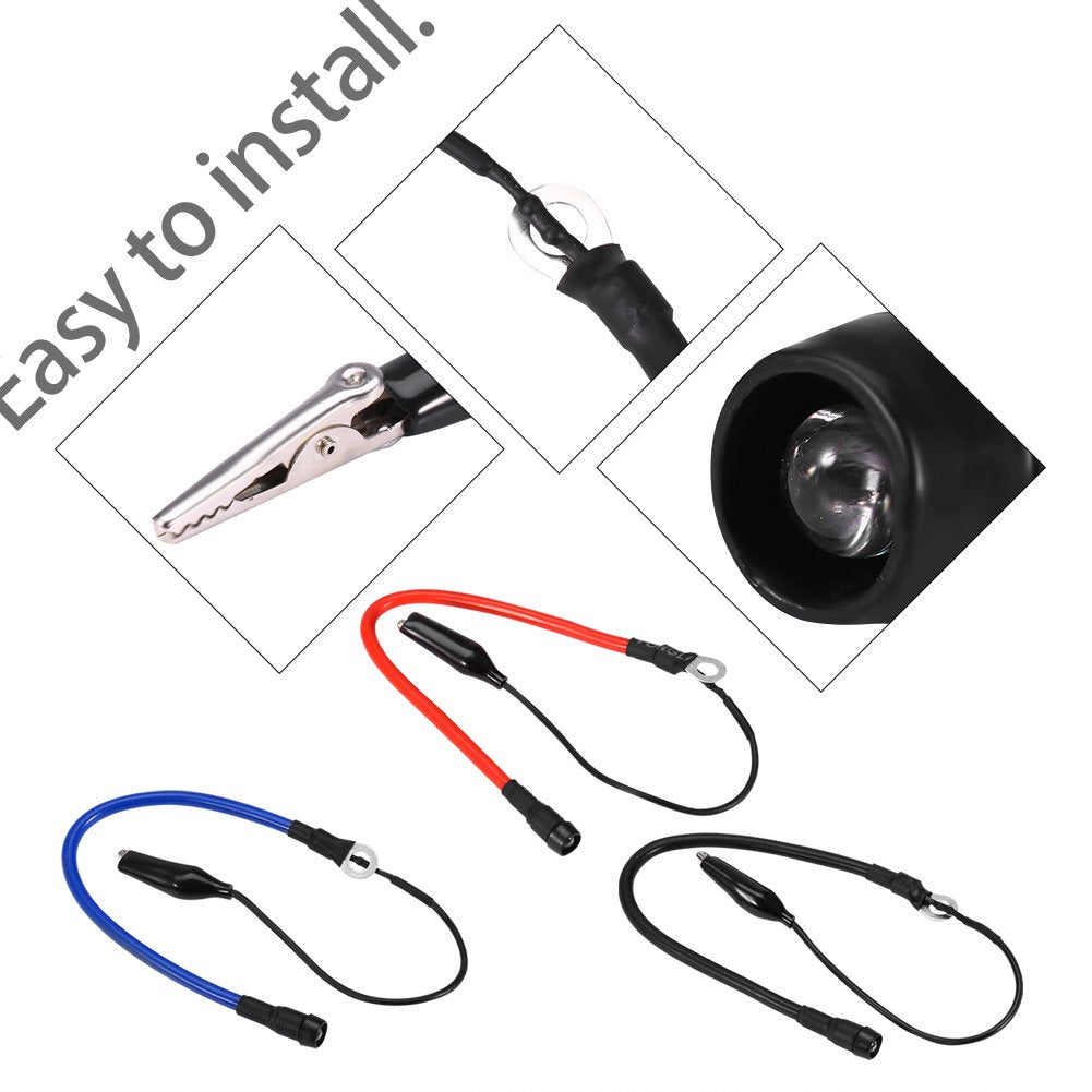 Flexible Tattoo Lighting, Rotekt 3pcs Adjustable Tattoo LED Lamp Light for Machine Gun Mounted Connectable Tattoo Machine Supplies Body Art Accessories