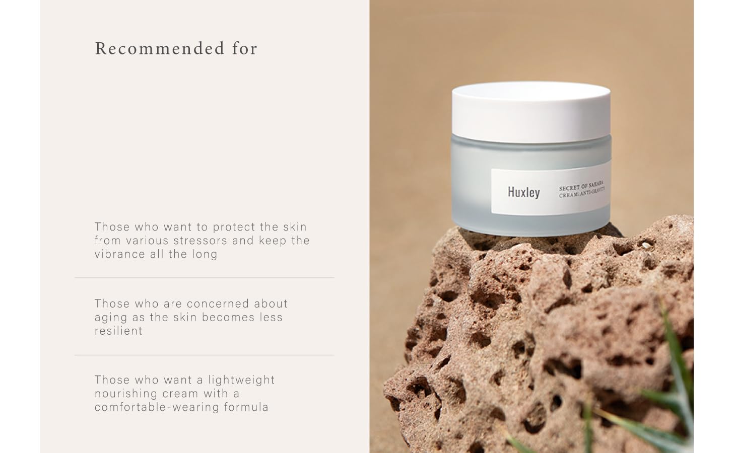 Huxley Secret of Sahara - Anti-Gravity Cream 50ml