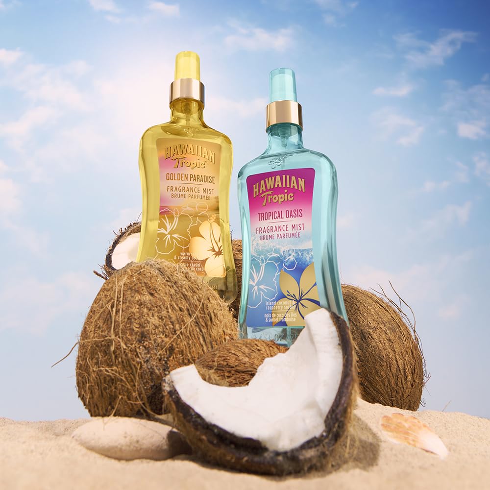Hawaiian Tropic Golden Paradise Body Mist, 250 ml