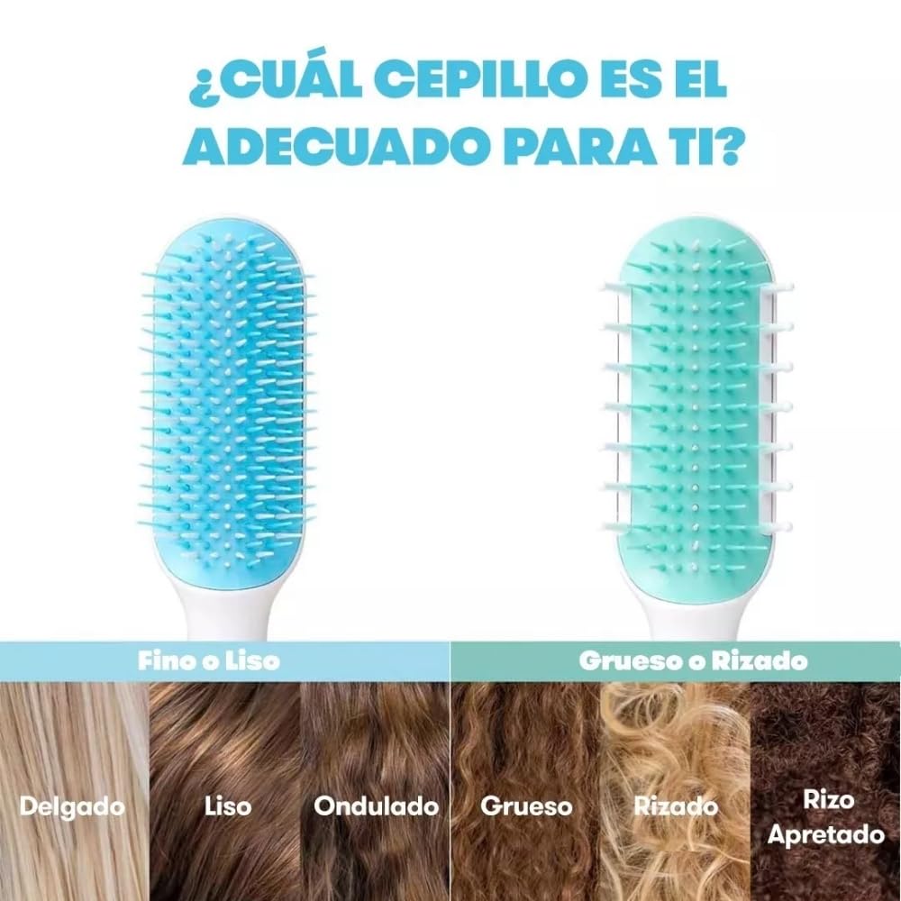 FridaBaby Fine or Straight Hair Detangling Kids Brush, Detangles Knots Without Tears or Breakage, Comb Teeth and Bristle Design