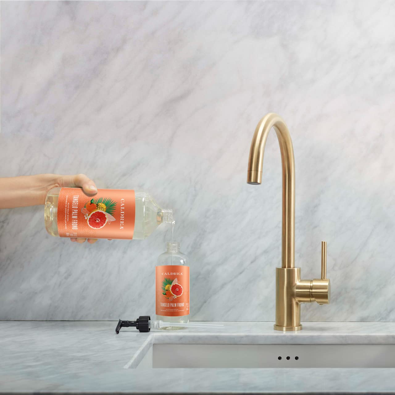 Caldrea Tangelo Palm Frond Hand Soap Refill 32 oz