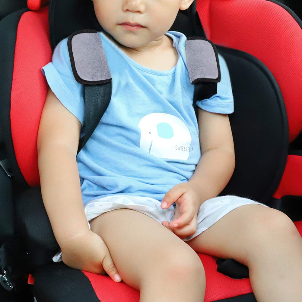 Accmor Car Seat Strap Pads for Baby Toddler Kids, Car Seat Strap Covers, Soft Car Seat Straps Shoulder Pads for All Baby Car Seats, Stroller, Pushchair, High Chair