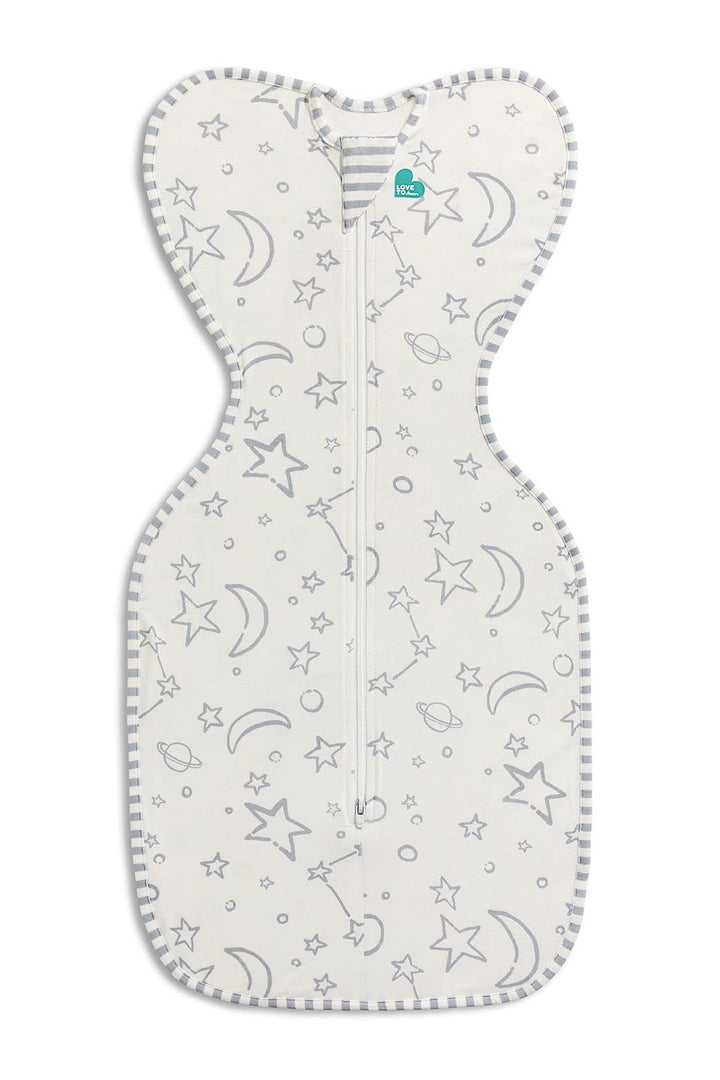 Love to Dream Swaddle UP Silky-Lux 1.0 TOG, Cream, Small, 8-13 lbs., Super Soft and Luxurious 100% Viscose, Allow Baby to Sleep in Their Preferred Arms Up Position, Snug Fit Calms Startle Reflex