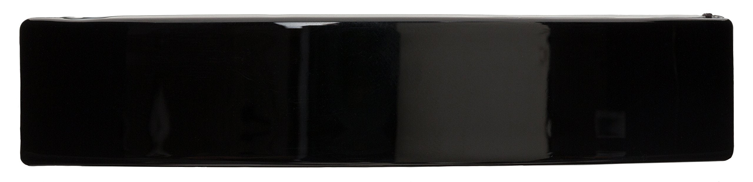 France Luxe Belle Casual Rectangle Barrette Black