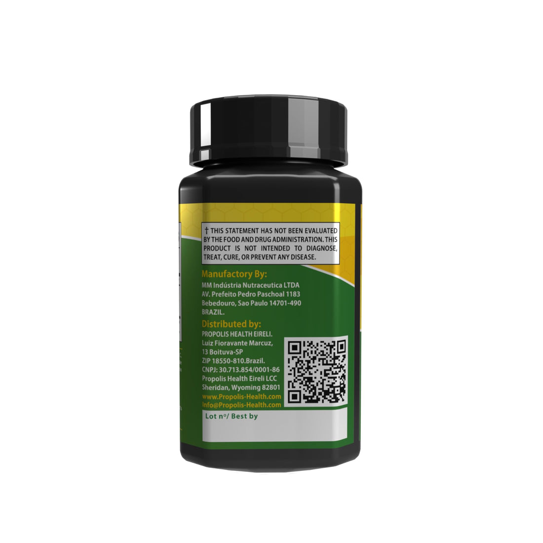 Pure Royal Jelly - 15mg 10-HDA - Magnesium 300mg - Brain Fuel - Super Antioxidant - Immune and Cognitive System Support - Enhance Your Brain Functions