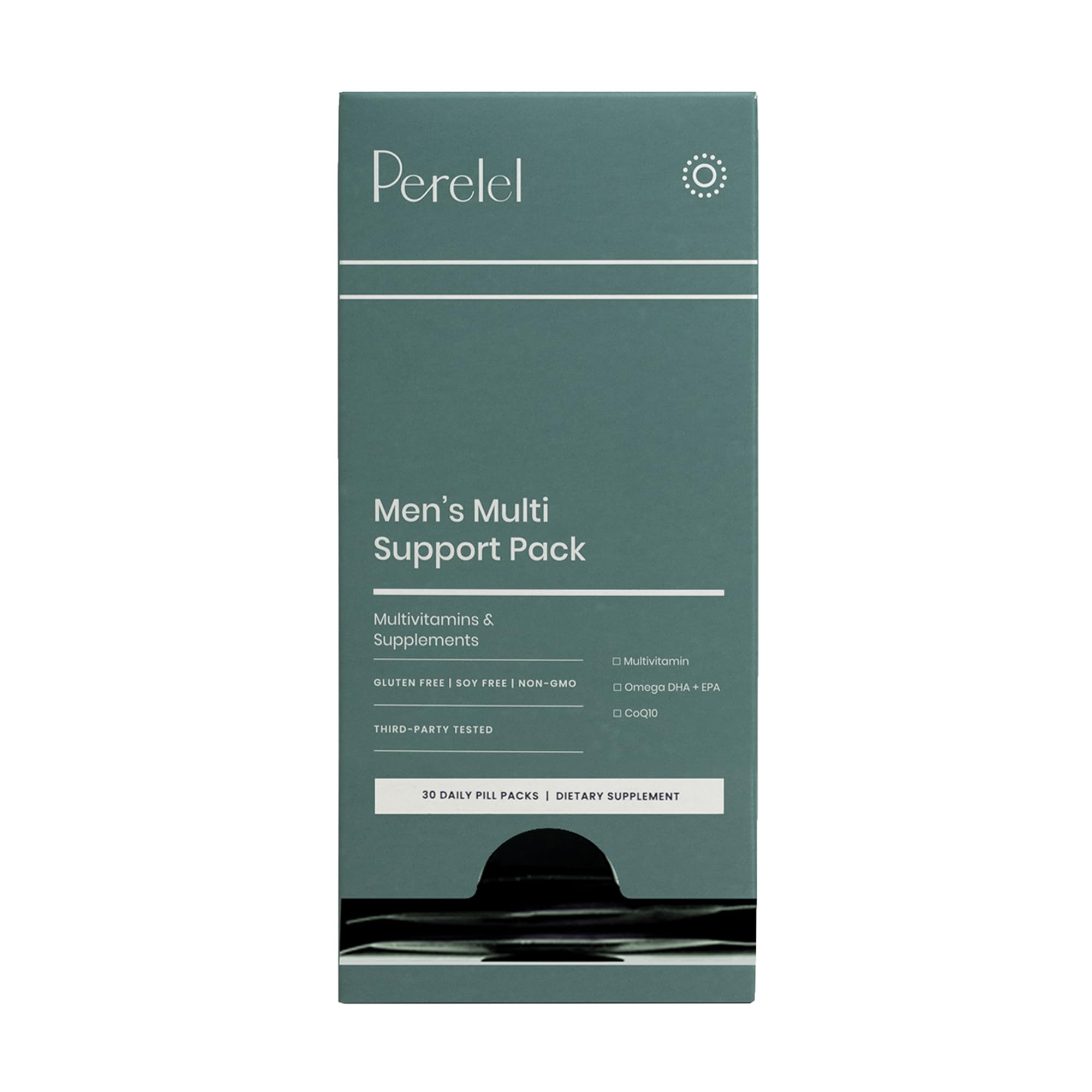 Perelel - Men's Multi Support Pack - Daily Vitamin Supplements for Men - Full-Spectrum Men's Multivitamin for Immune Support + General and Reproductive Health - (30 Pill Packs)