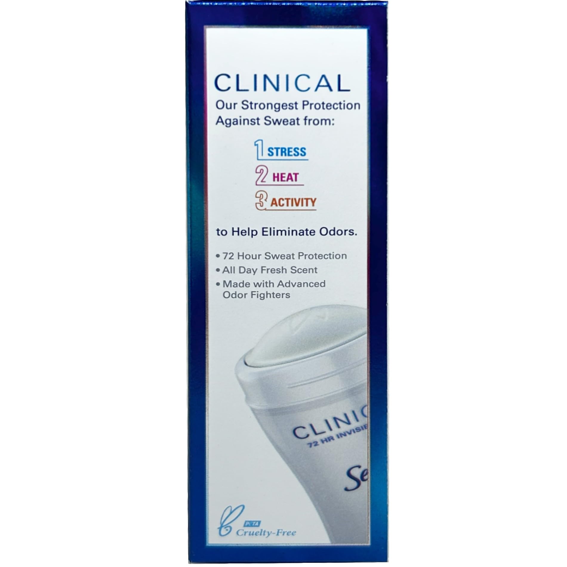 Secret Clinical Strength Invisible Solid Deodorant (1.6 oz, 3 pk.)