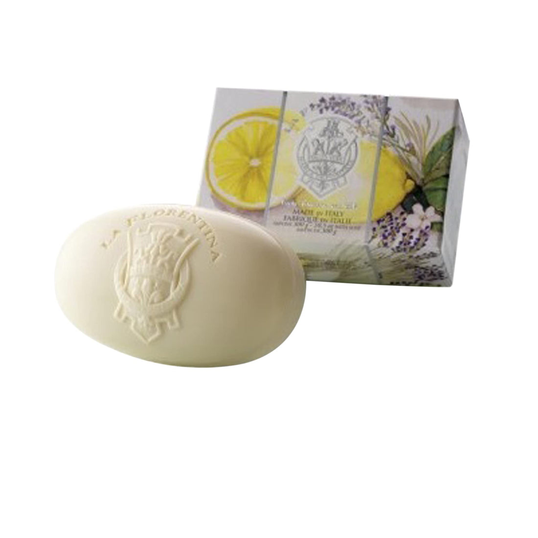 La Florentina Lemon Lavender Luxury Soap, Large, 10.5 oz./300g, Imported From Italy