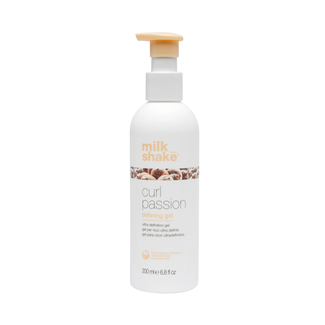milk_shake Curl Passion Defining Gel - Lightweight Gel to Create Definition and Protect Hair Against Humidity | 6.8 fl oz (200 ml)