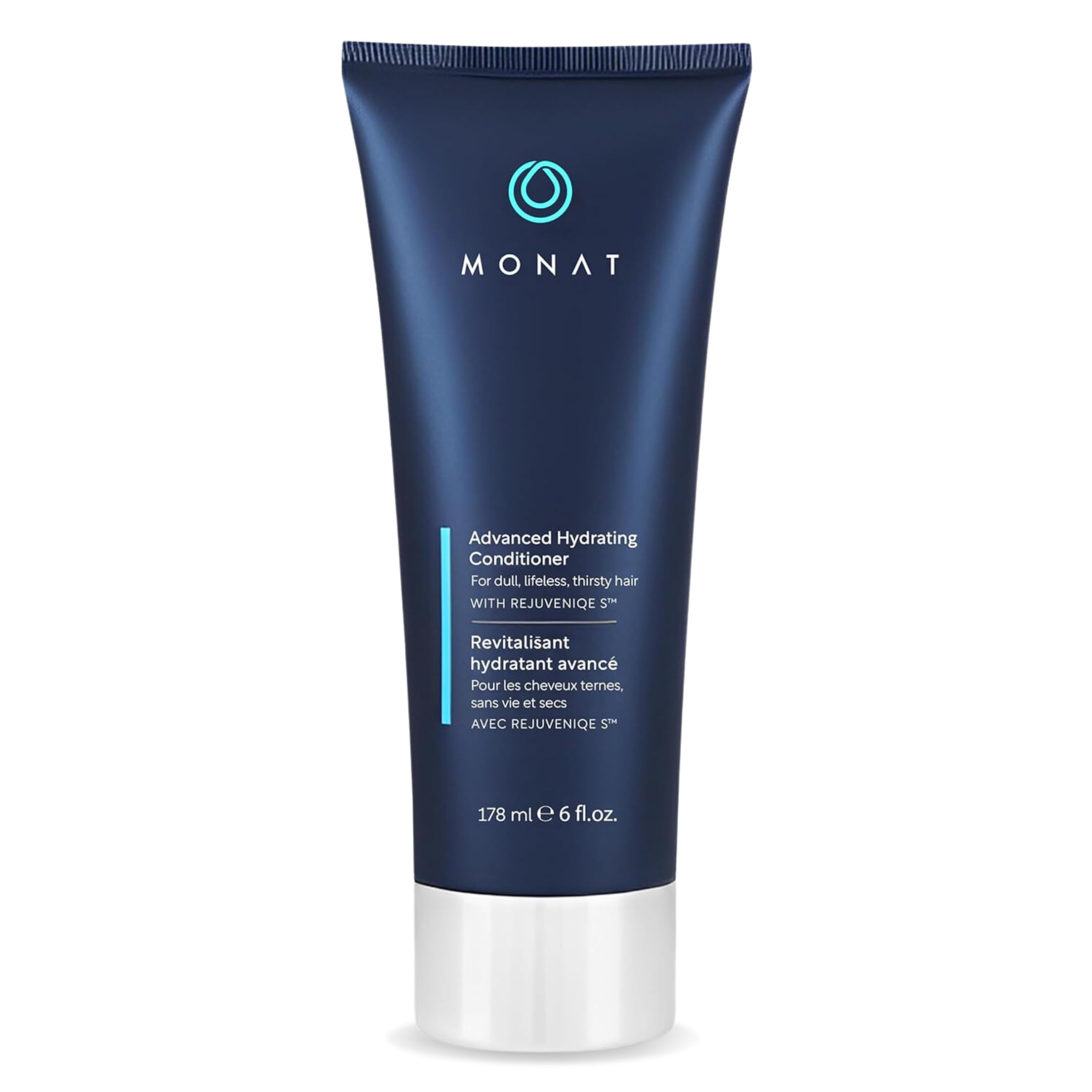 MONAT Advanced Hydrating Conditioner - Lightweight, Hyaluronic Acid-Infused Moisturizer for Fine to Medium Hair, Color-Safe, 178ml (6 fl. oz.)