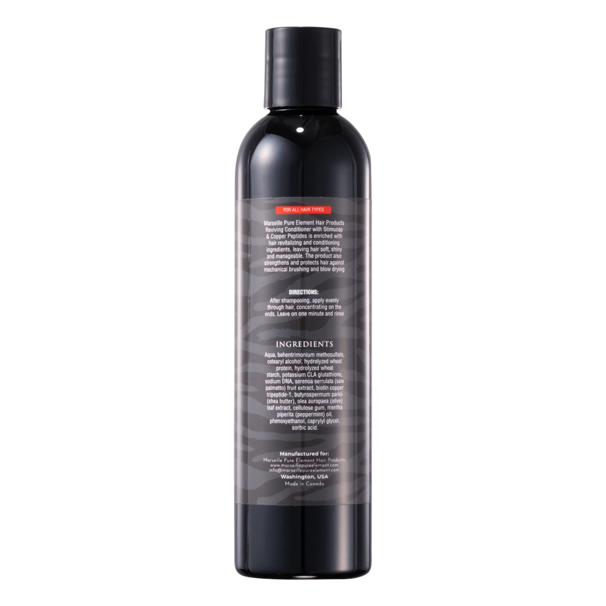 Marseille Pure Element Reviving Conditioner With Stimucap & Copper Peptides - Organic Hair Conditioner