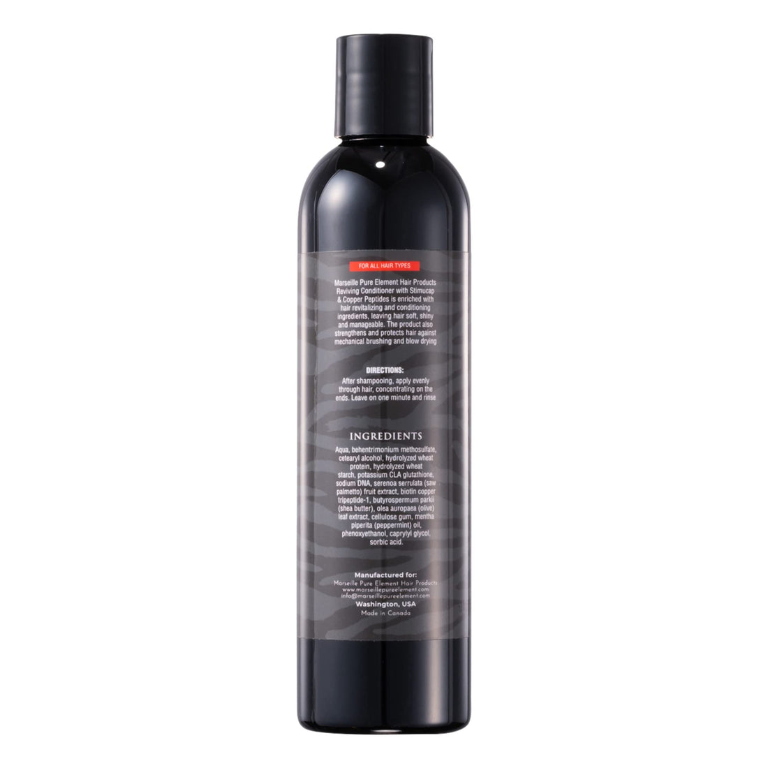 Marseille Pure Element Reviving Conditioner With Stimucap & Copper Peptides - Organic Hair Conditioner