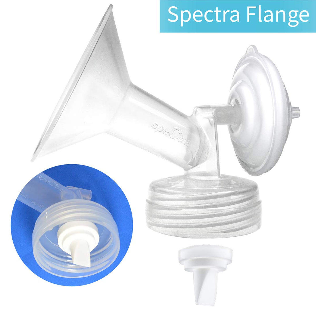 Nenesupply 5 pc Duckbill Valves Compatible with Medela and Spectra Pump Parts Use on Spectra S2 Spectra S1 and Pump in Style Harmony Symphony Replace Spectra Duckbill Valves and Medela Valve