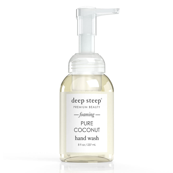 Deep Steep Foaming Hand Wash, 8 Ounce (Pure Coconut)