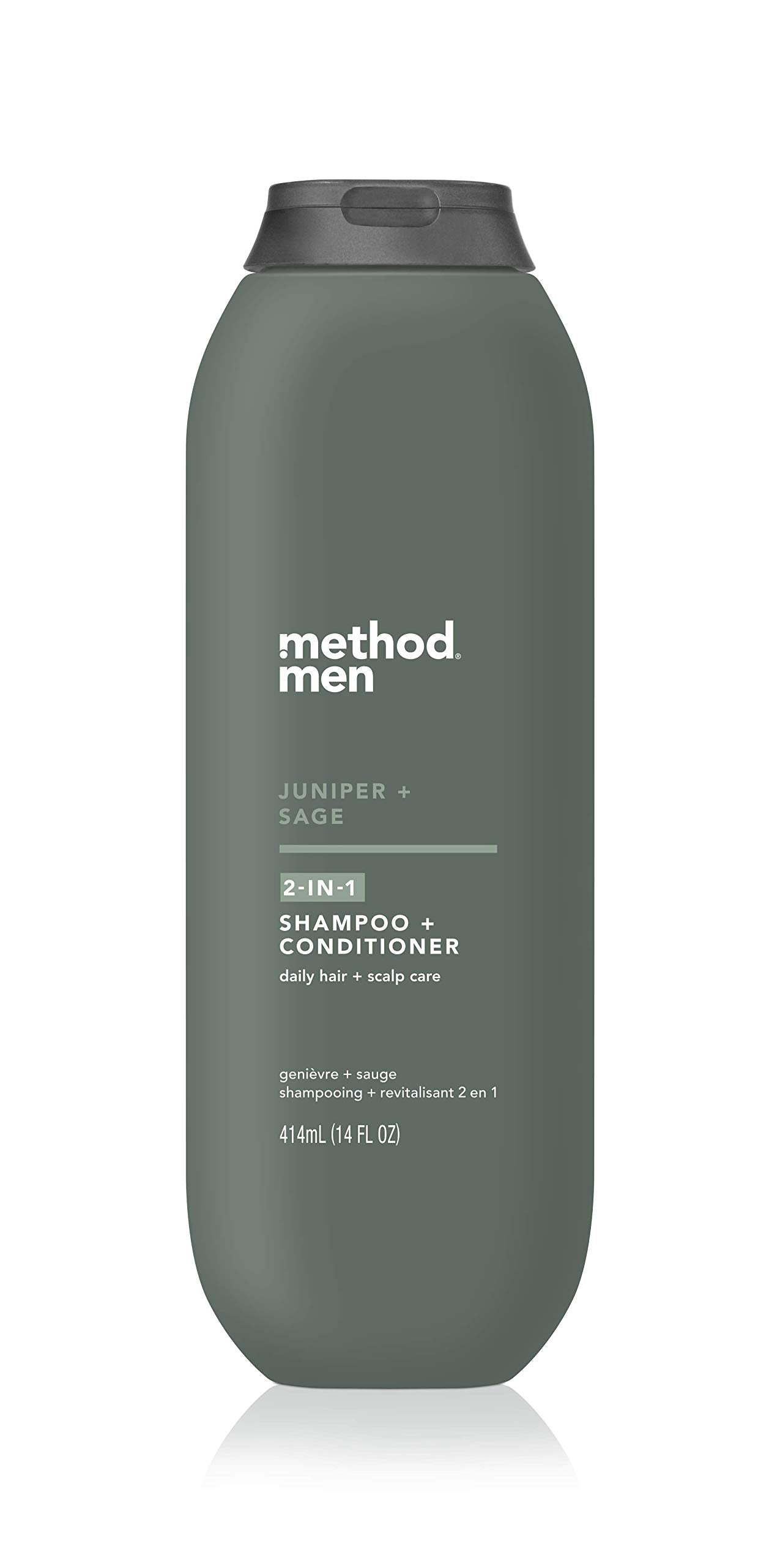Method Men 2-in-1 Shampoo + Conditioner, Juniper + Sage, Pack Of 6, Juniper & Sage, 6 Count