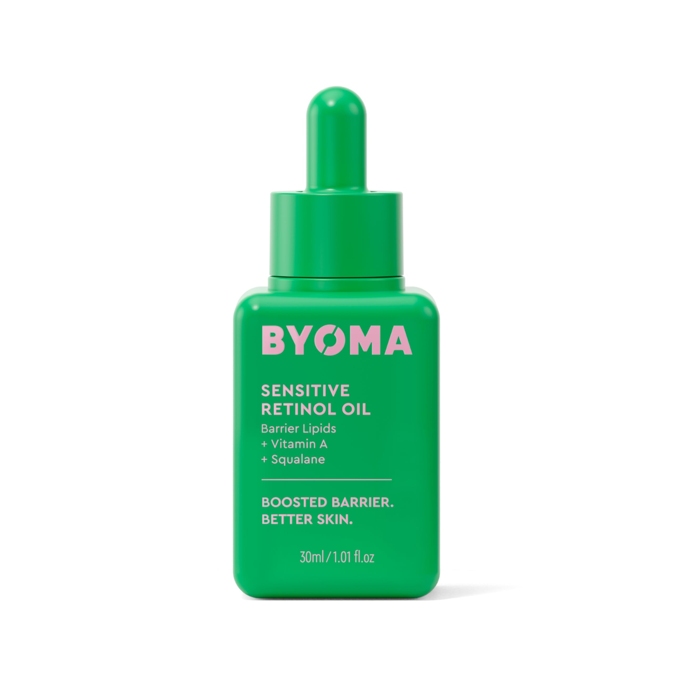 BYOMA Sensitive Retinol Oil – Face Treatment with Squalane & Vitamin A – Ideal for Sensitive Skin – Barrier Repair – 1.01 Fl. Oz