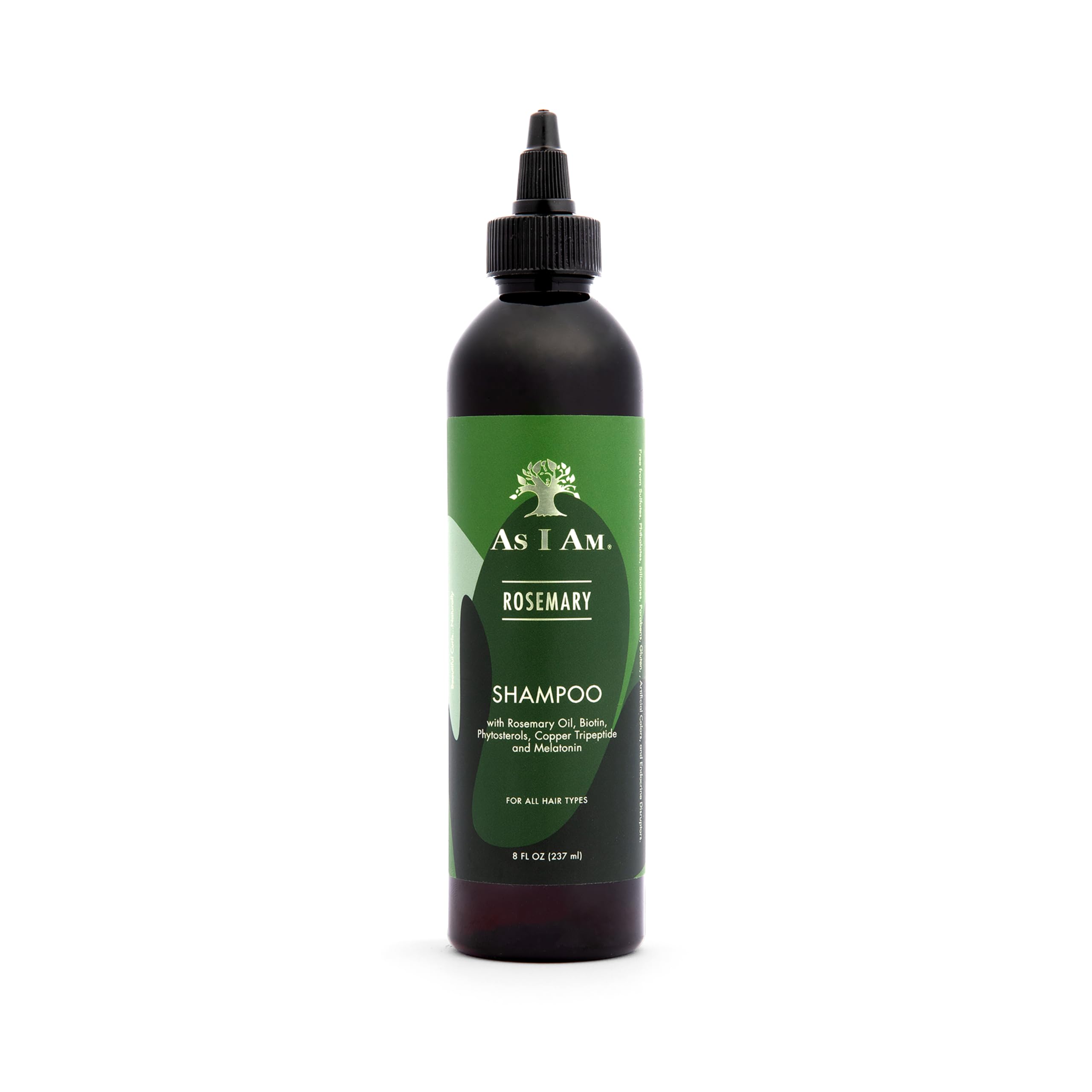 As I Am Rosemary Shampoo - 8 Oz - with Melatonin & Ceramide