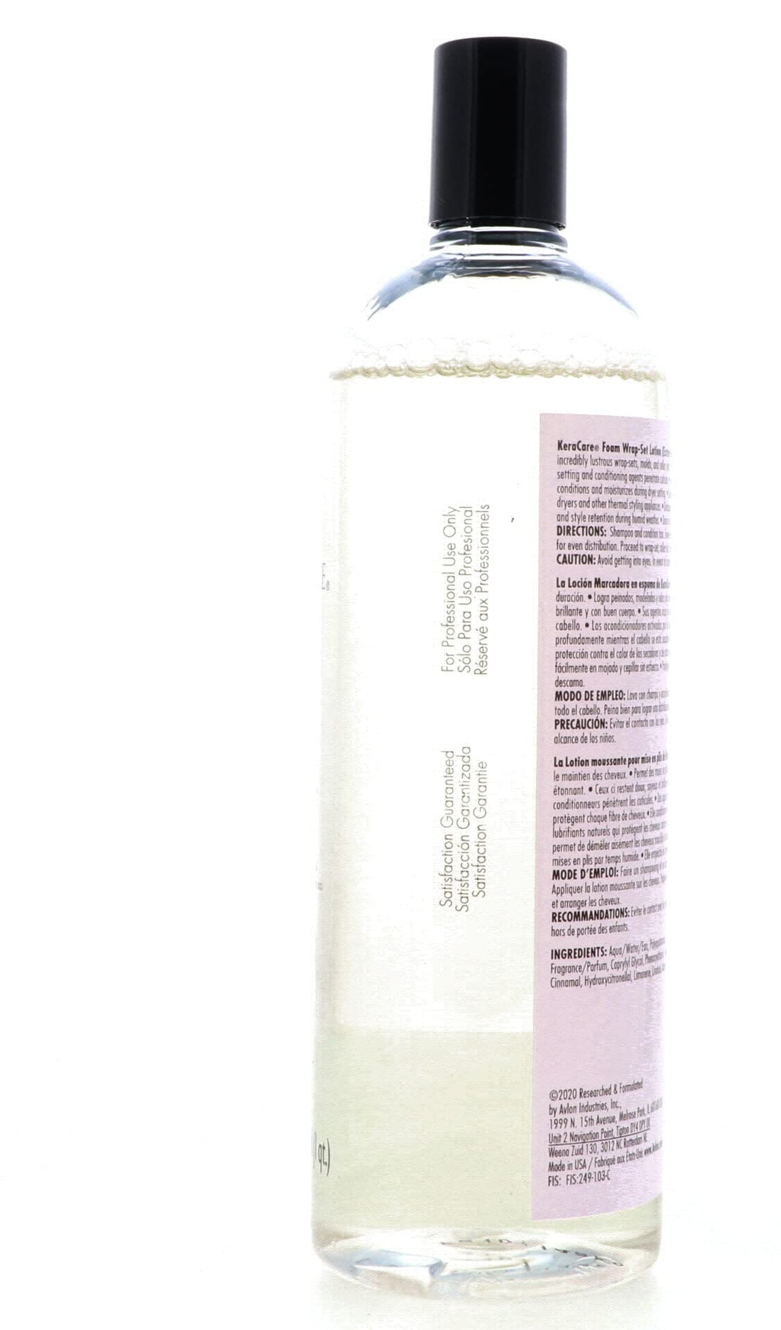 Avlon Keracare Foam Wrap Set Lotion Extra, 32 Ounce