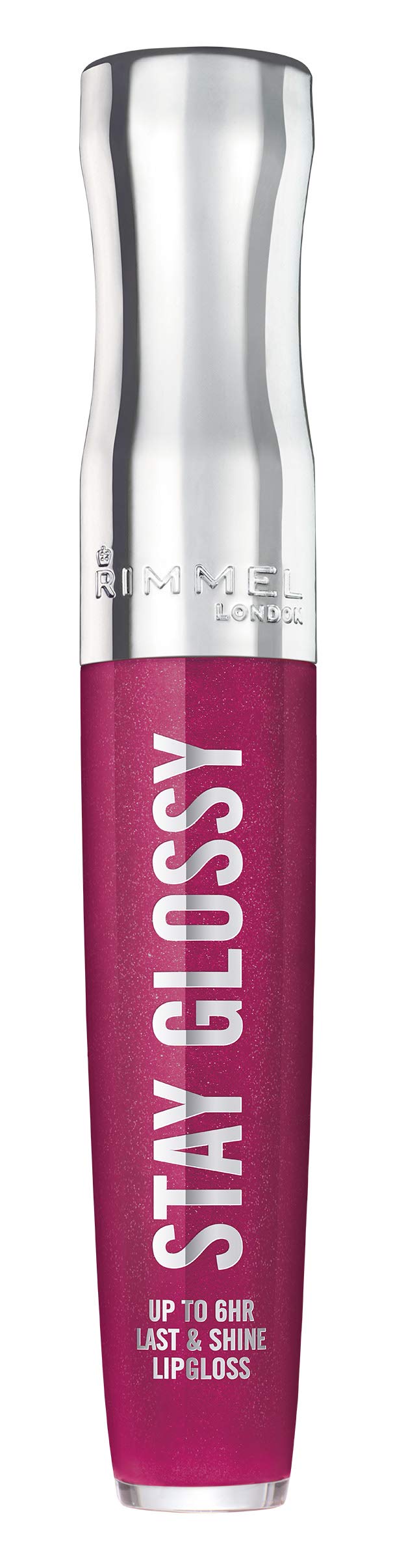 Rimmel Stay Glossy 6HR Lip Gloss, Berry Bad, 0.18 Fl Oz (Pack of 1)