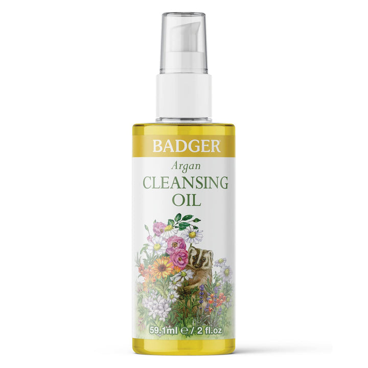 Badger Argan Cleansing Oil 2oz- Certified Organic