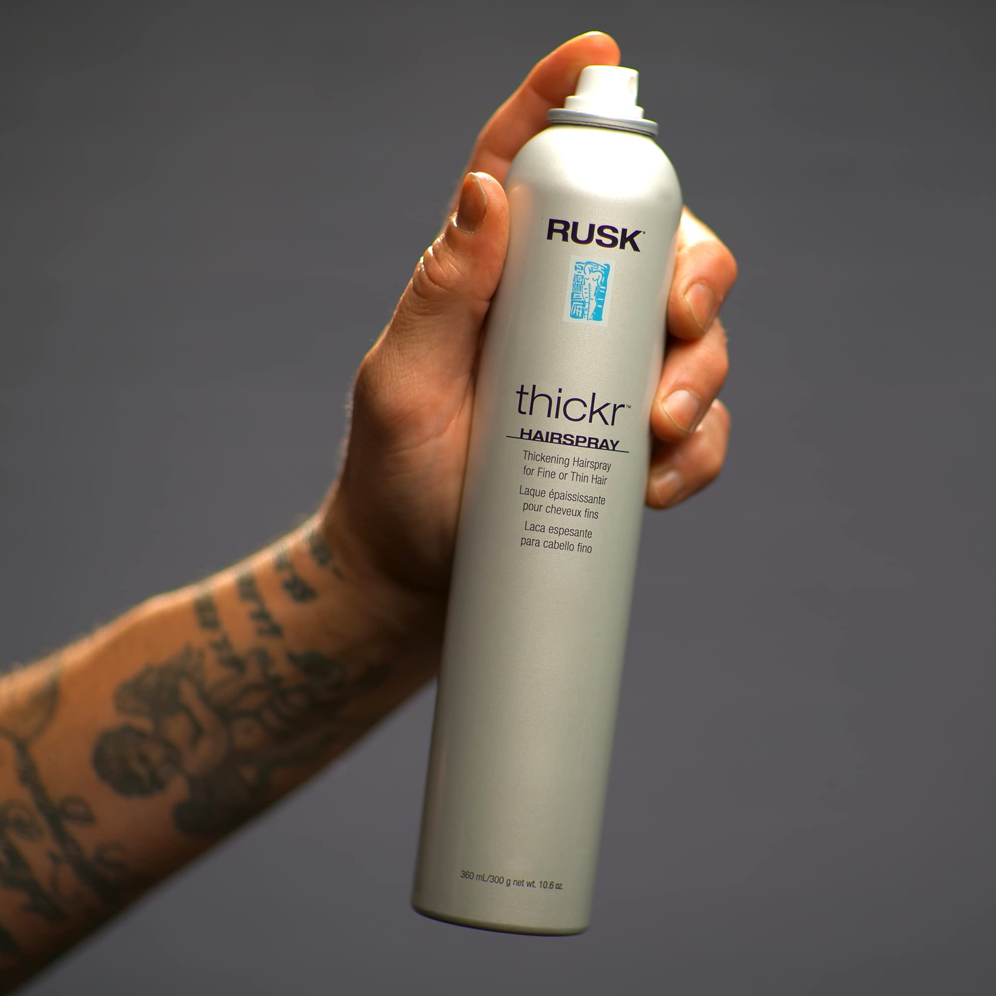 RUSK Designer Collection Thicker Thickening Hairspray