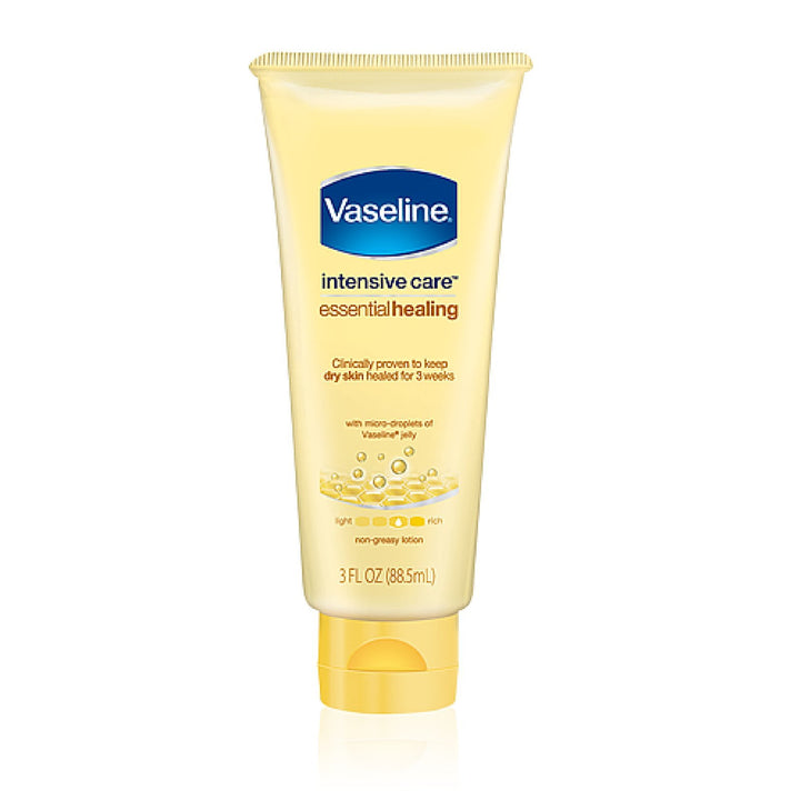 Vaseline Intensive Care Essential Healing Lotion, 3 Oz (3 Pack)