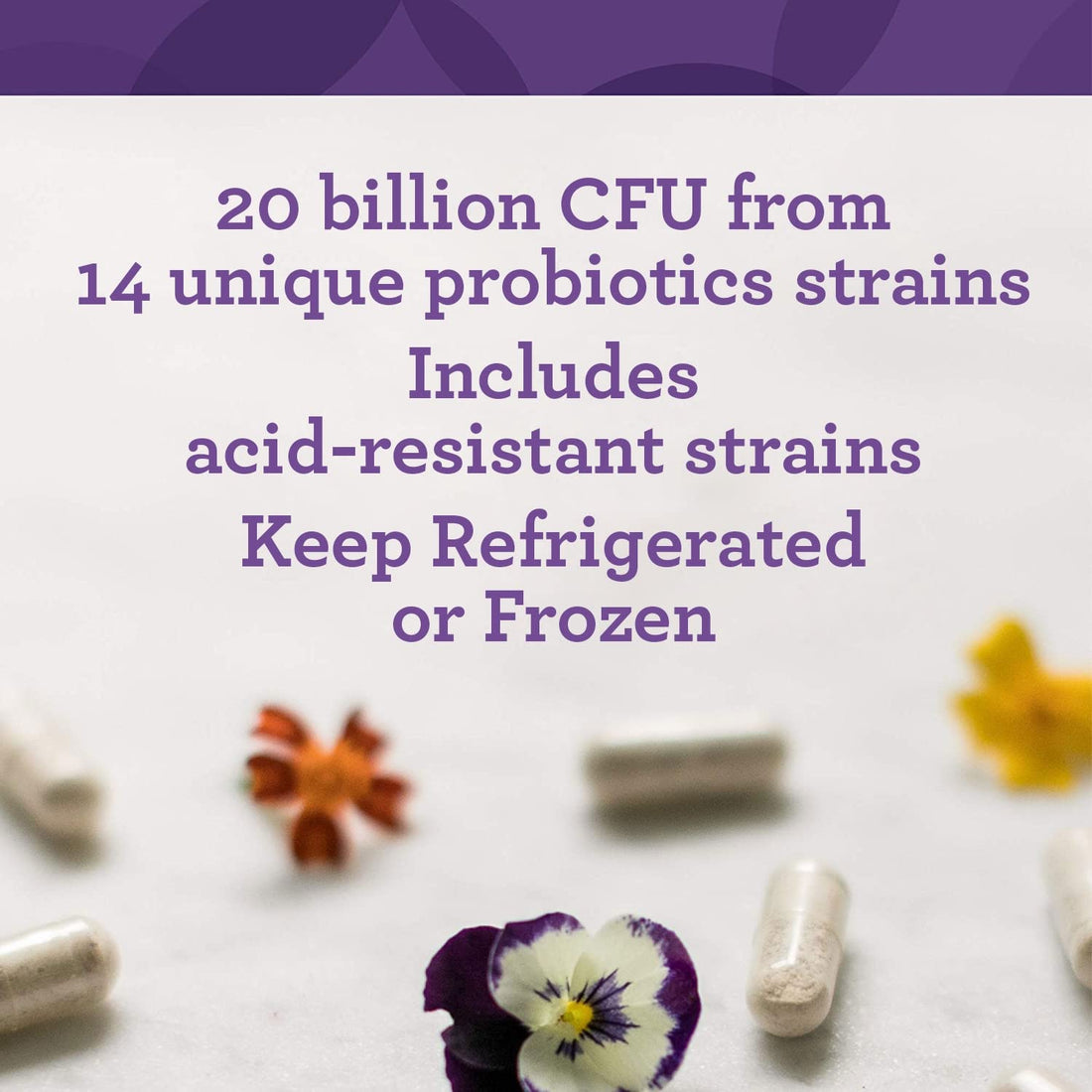 Innate Response Formulas Flora 20-14 Ultra Strength - Probiotic Supplement with 20 Billion CFU - 14 Probiotic Strains - Vegetarian and Non-GMO - Made Without 9 Food Allergens - 60 Capsules