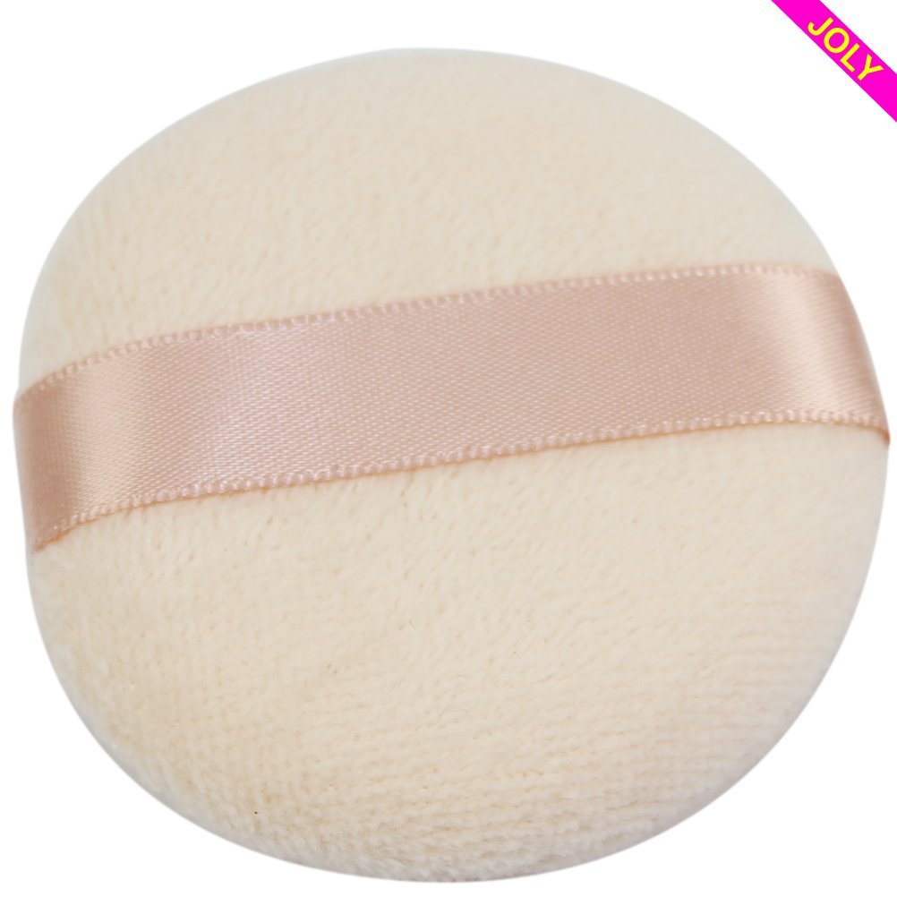 Joly Powder Puff For Makeup Face Powder (10 Pieces)
