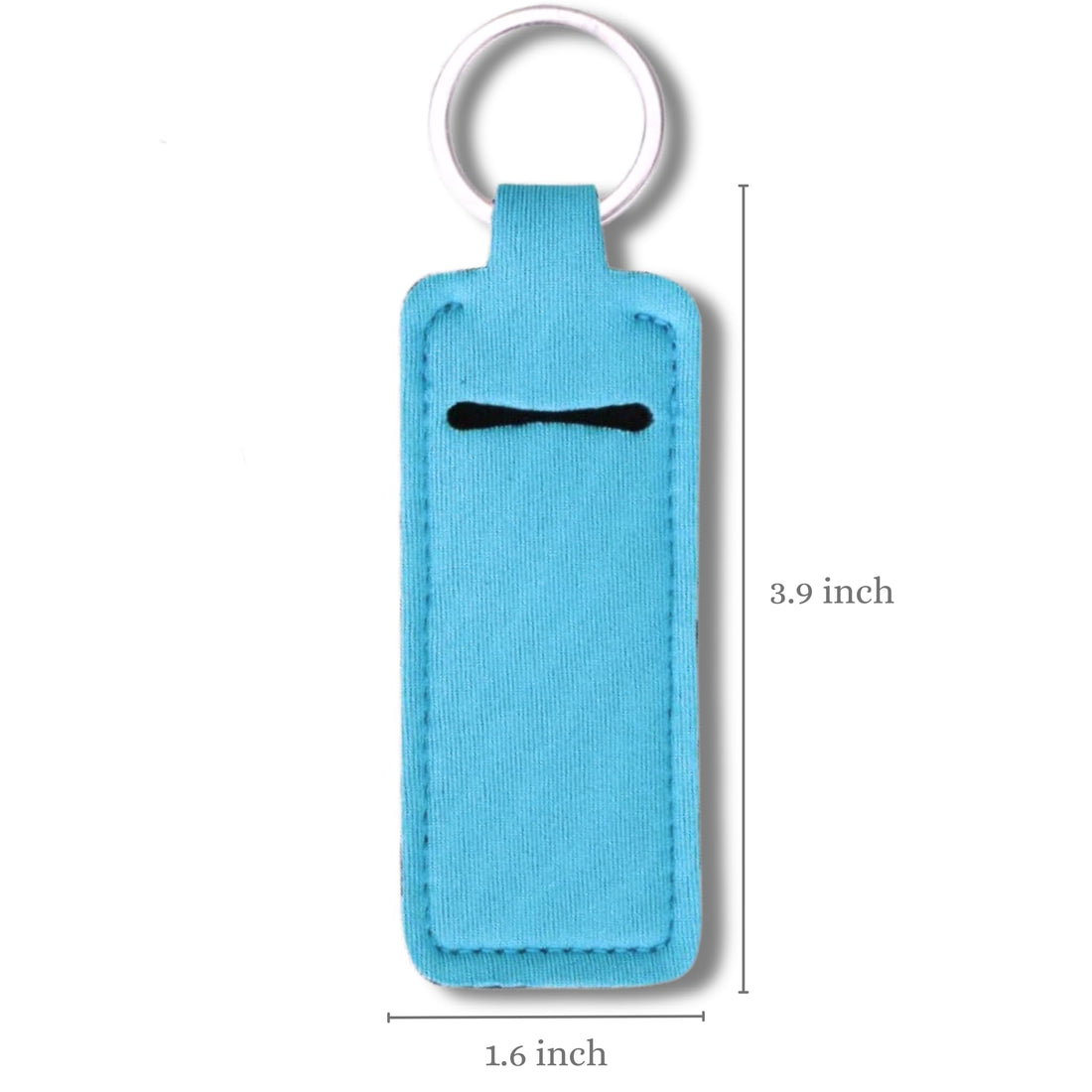 TINY SEED Sweet Watermelon Chapstick 6-Pack. Includes Bonus Lip Balm Holder Keychain (Blue). Limited Edition Flavor from the Chapstick I Love Summer Collection, Unique Gift Bundle from