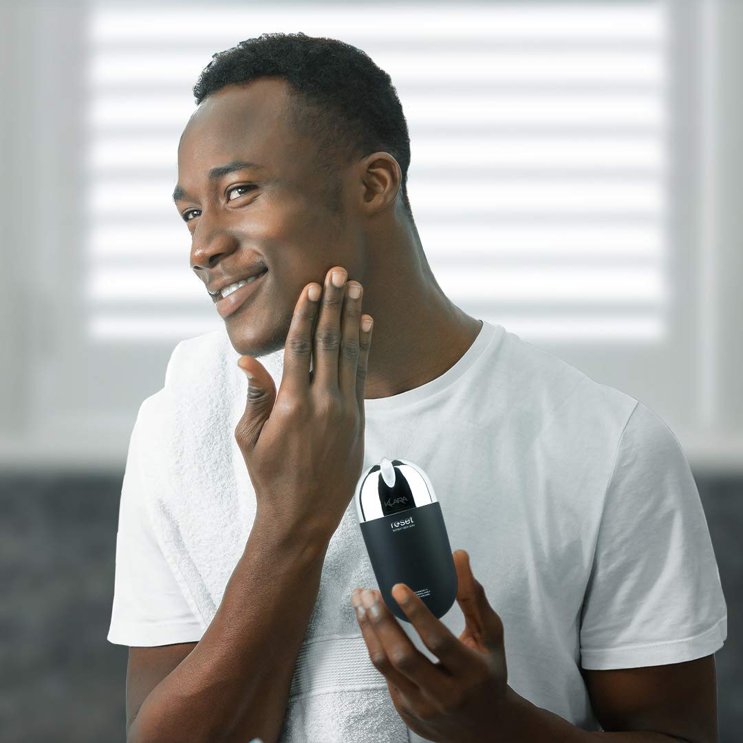 Klara Cosmetics Reset Gel Cleanser Exfoliant Face Body Honey Olive Bamboo Extract Instant Result Men Women, Clear