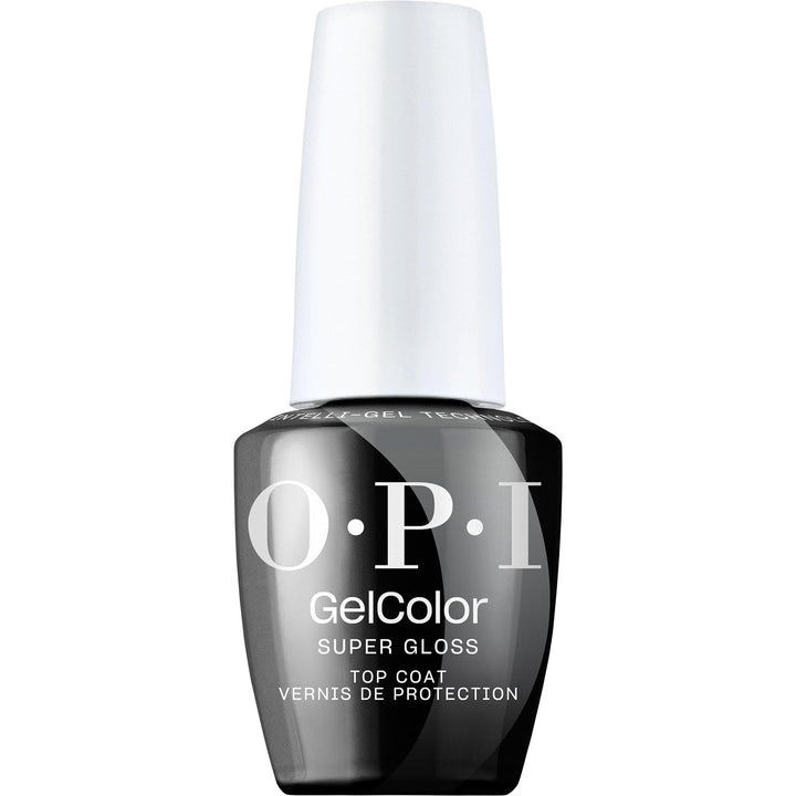 OPI GelColor Super Gloss Top Coat | Gel Nail Polish Top Coat | Protects Nail, Prevents Chipping, High Gloss Shine
