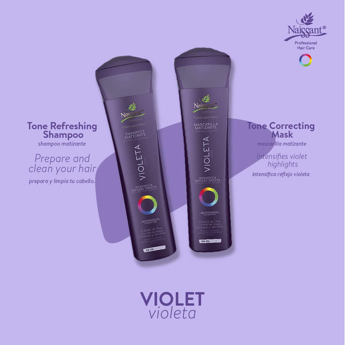 Naissant Mask Matizante Violeta - Matizante 10.1oz(440ml)