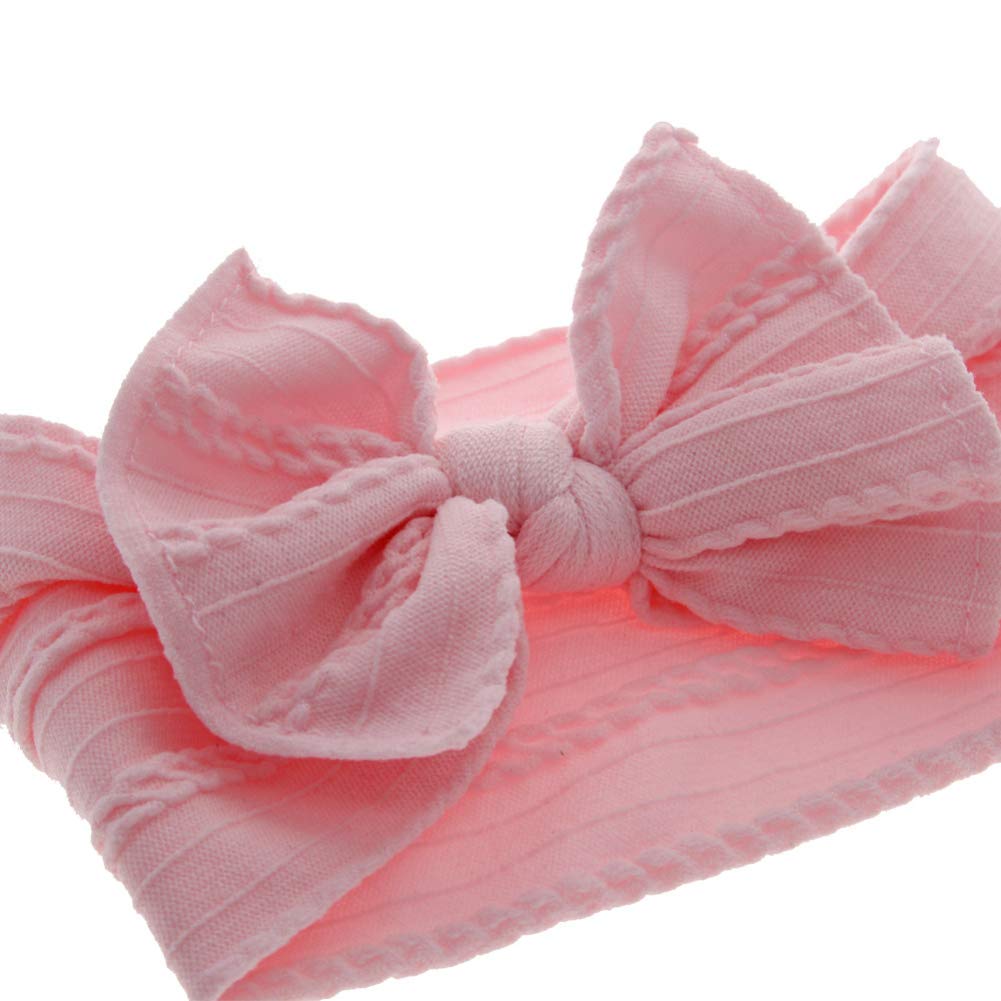 Baby Bow Headbands Turban Knotted, Girl's Hairbands for Newborn,Toddler and Childrens (8 Pack)